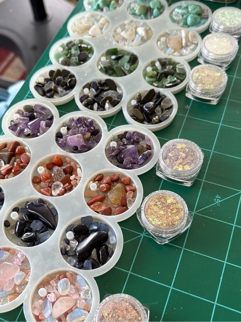 .handmade Bag Charms/Keychains with Crystals - Picture 14 of 16